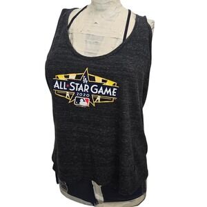 New Era MLB All-Star Game 2020 Tank Top Women XL Dodgers Phantom Event Dark Gray